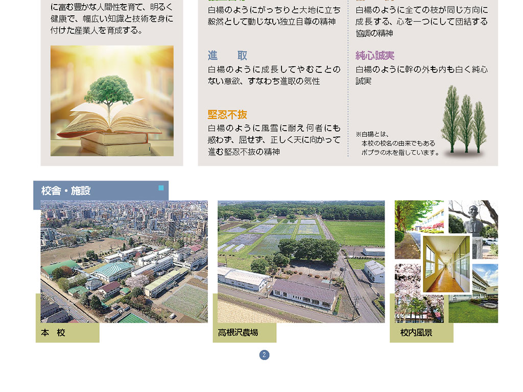 宇都宮白楊高ガイド Graudi